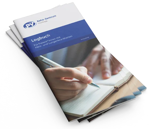 Titelbild Logbuch f&uuml;r Patient*innen mit Herz- und Lungenkrankheiten